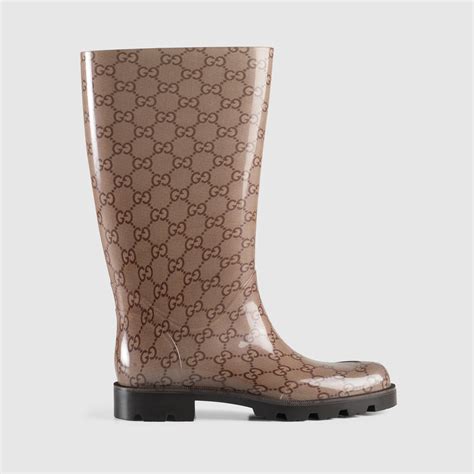 grey gucci rain boots|gucci rain boots for women.